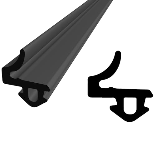 Dichtung für PVC Fenster | WS011 VEKA | schwarz EPDM | 1m | Dichtgummi von kyct