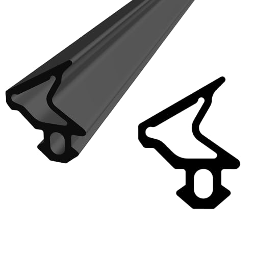 Dichtung für PVC Fenster | WS013 DECEUNINCK | schwarz EPDM | 1m | Dichtgummi von kyct