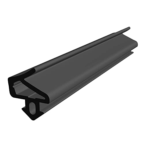 Dichtung für PVC Fenster | WS024 SALAMANDER | schwarz EPDM | 1m | Dichtgummi von kyct