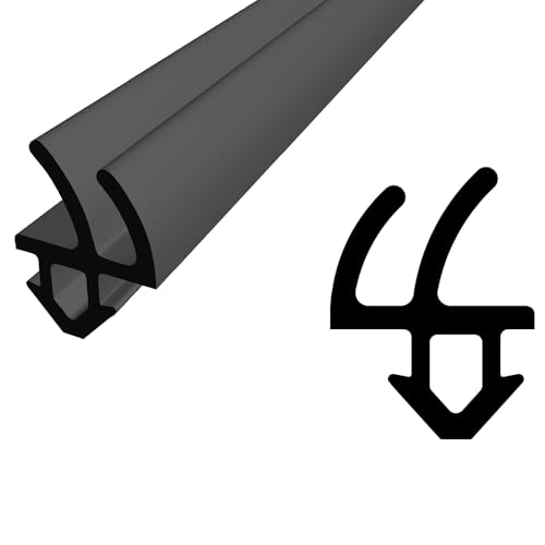 Dichtung für PVC Fenster | WS028 | schwarz EPDM | 1m | Dichtgummi von kyct