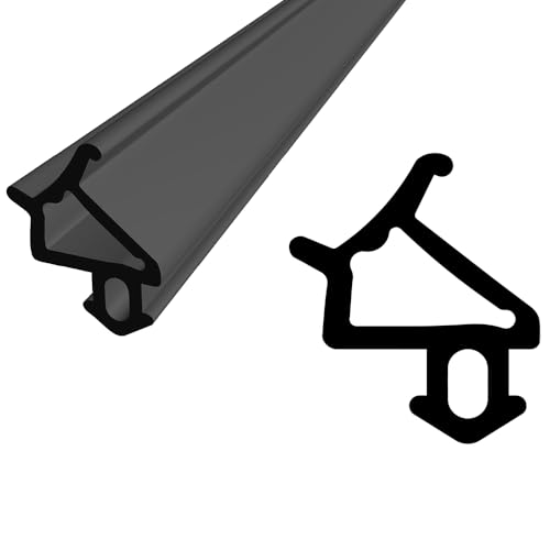 Dichtung für PVC Fenster | WS029 | schwarz EPDM | 1m | Dichtgummi von kyct