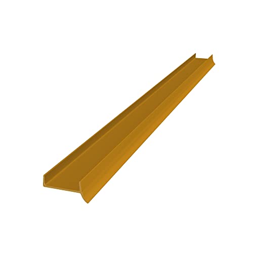 Sockeldichtung 16mm 1,5m - Sockelleiste für Küchenmöbel, braune, flexible PVC-Abdeckung, Unterschränke Finish, Abschlussleiste Sockeldichtung 16mm 1,5m - Sockelleiste für Küchenmöbel, braune, flexible PVC-Abdeckung, Unterschränke Finish, Abschlussleiste von kyct