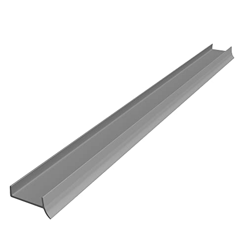 Sockeldichtung 16mm 1,5m - Sockelleiste für Küchenmöbel, grau, PVC-Dichtleiste, Spaltdeckend, für Küchenunterschränke Sockeldichtung 16mm 1,5m - Sockelleiste für Küchenmöbel, grau, PVC-Dichtleiste, Spaltdeckend, für Küchenunterschränke von kyct