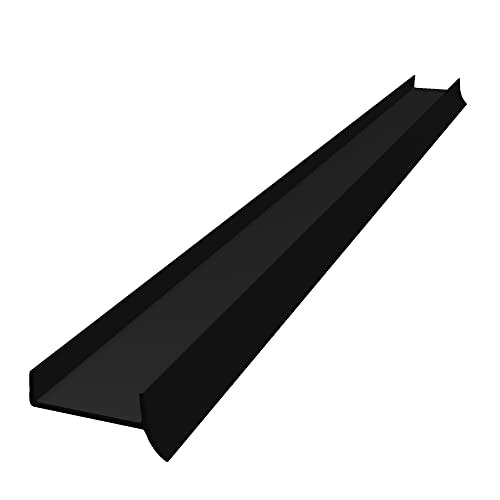 Sockeldichtung 17mm 1,5m - Sockelleiste für Küchenmöbel, schwarz, PVC-Unterschale flexibel, dekorativ und schützend Sockeldichtung 17mm 1,5m - Sockelleiste für Küchenmöbel, schwarz, PVC-Unterschale flexibel, dekorativ und schützend von kyct