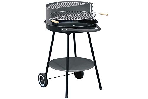 Rundgrill KYNAST El Toro grau/schwarz Holzkohle Grill von kynast exklusiv