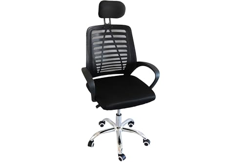 kynast exklusiv Bürostuhl Ergonomisch Textil schwarz mit Kopfstütze und Armlehnen von kynast exklusiv