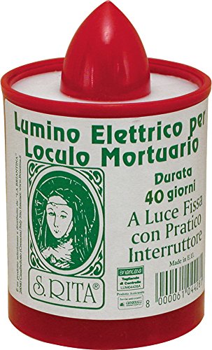 La Briantina Giovanni Lumino Elletrico Votiv, Rot, Einheitsgröße La Briantina Giovanni Lumino Elletrico Votiv, Rot, Einheitsgröße von La Briantina