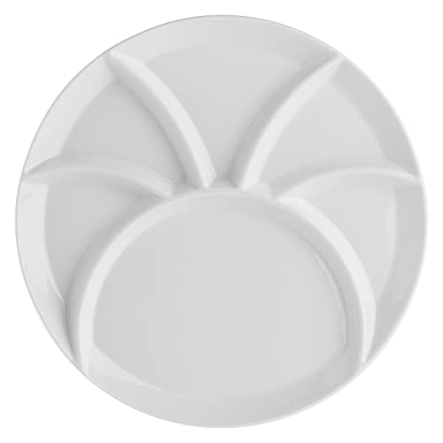 la Porcellana Convivio Fondue/Party Teller cm 26 GB, Weiß von la Porcellana