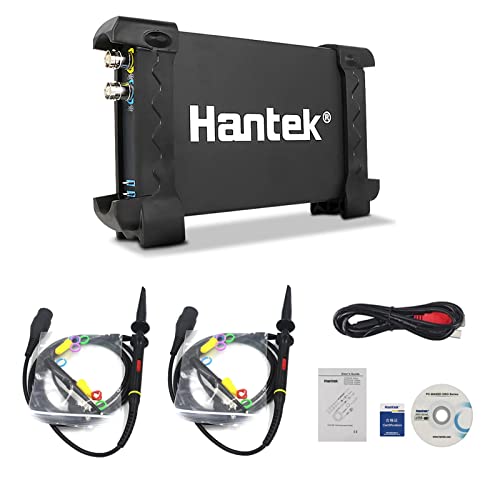 6022BE USB Digital Storage Virtuelles Oszilloskop mit 20 MHz Bandbreite, tragbares 2-Kanal-Osziloskop von labloot