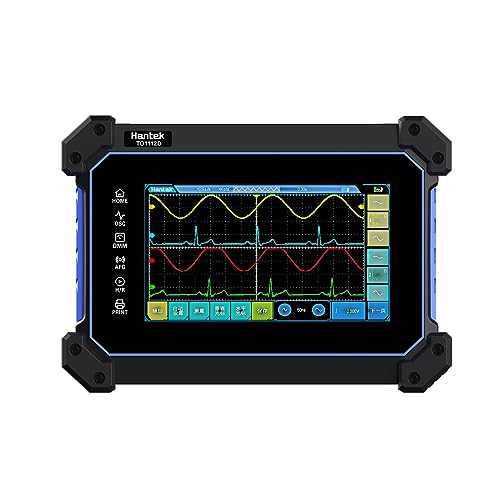 TO1112D Multifunktionales Full Touch Screen Oszilloskop 2-Kanal 110MHZ Oszilloskop Multimeter mit Signalquelle von labloot