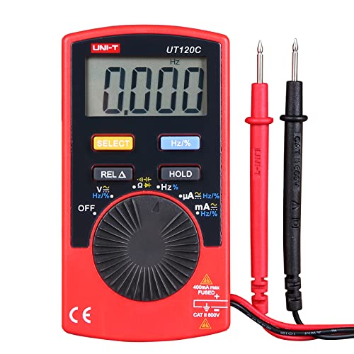 UT120C Taschenformat Stype Digital Multimeter Auto Range Tester DC AC Spannungsdiode Mini Stromzähler LCD Display UT120C Taschenformat Stype Digital Multimeter Auto Range Tester DC AC Spannungsdiode Mini Stromzähler LCD Display von labloot
