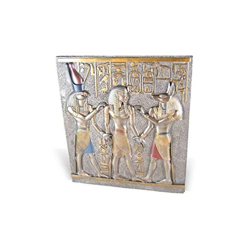 lachineuse - Ägyptisches Relief Ramses I – 28 x 25 cm – Ägyptischer Rahmen mit Pharaonen & Hieroglyphen – Ägyptische Dekoration – Figur ägyptischer Gegenstand – Ägyptische Büste – originelle lachineuse - Ägyptisches Relief Ramses I – 28 x 25 cm – Ägyptischer Rahmen mit Pharaonen & Hieroglyphen – Ägyptische Dekoration – Figur ägyptischer Gegenstand – Ägyptische Büste – originelle von lachineuse