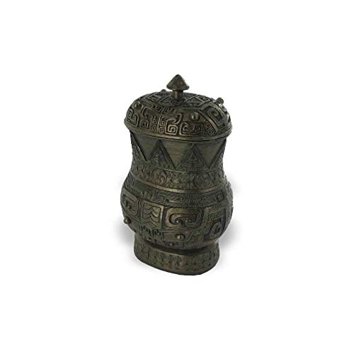 Großer Deko-Übertopf, chinesische Antik-Nachbildung von lachineuse