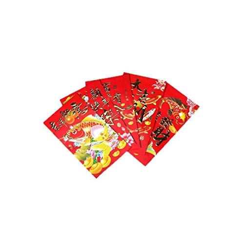 lachineuse 30 große Enveloups rot – Hongao – Glückwunsch und Glück von lachineuse