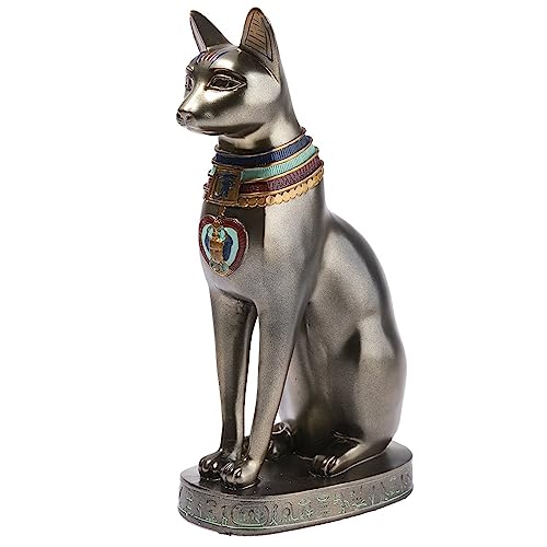lachineuse - Ägyptische Katze Bastet 19 cm - Ägyptische Göttin - Dekofigur des Alten Ägypten - ägyptische Katzenfigur - Ägyptische Büste - originelle Dekorationsidee lachineuse - Ägyptische Katze Bastet 19 cm - Ägyptische Göttin - Dekofigur des Alten Ägypten - ägyptische Katzenfigur - Ägyptische Büste - originelle Dekorationsidee von lachineuse