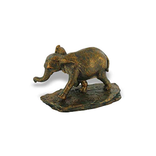 lachineuse Bebe Elephant Bronze - Glückssymbol von lachineuse