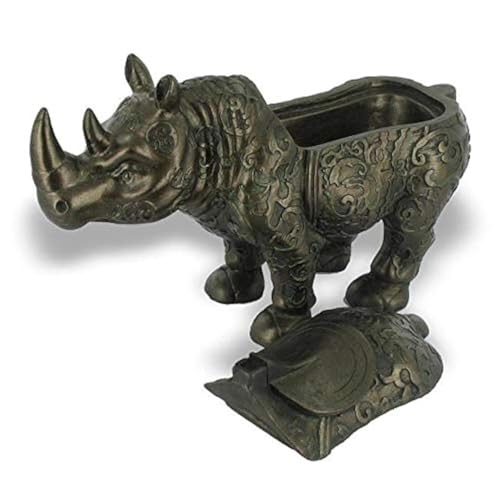 lachineuse – Große Statuette eines weißen Nashorns – Bronzefigur – Afrikanische Fauna – Symbol für Stärke und Kraft – Afrikanisches Dekor – Afrikanische Geschenkidee lachineuse – Große Statuette eines weißen Nashorns – Bronzefigur – Afrikanische Fauna – Symbol für Stärke und Kraft – Afrikanisches Dekor – Afrikanische Geschenkidee von lachineuse