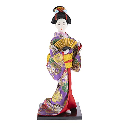 Lachineuse Japanische Puppe, Kimono, Violett von lachineuse