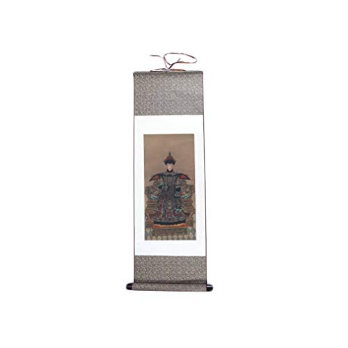 lachineuse – Kakemono Kaiserin von China – Wandteppich – japanische Dekoration zum Aufhängen – 100 x 30 cm – für Zuhause, Büro – japanischer Gemäldedruck – graue Farbe – Geschenkidee Japan Asien von lachineuse