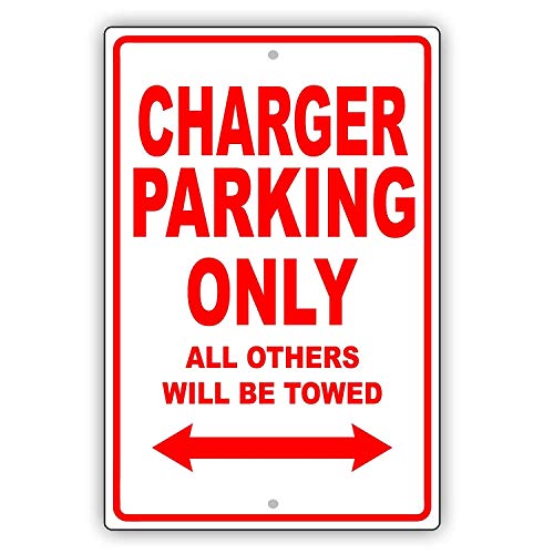 laiptsd Blechschild Dodge Charger Only All Others Will Be Towed Ridiculous Funny Novelty Garage Schild Warnschild - Metall Blechschild 8x12 Metall Bar Wohnzimmer Dekoration Restaurant Dekoration von laiptsd