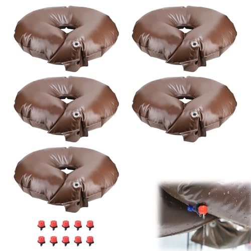 LALAGO 5 Stück Bewässerungsring, 56 L Baumbad Bewässerungssack, Automatische Bewässerungsbeutel, PVC robust & UV stabil Wassersack für Bäume, Bewässerung von Obstbäumen- Bewässerung 6 Stunden LALAGO 5 Stück Bewässerungsring, 56 L Baumbad Bewässerungssack, Automatische Bewässerungsbeutel, PVC robust & UV stabil Wassersack für Bäume, Bewässerung von Obstbäumen- Bewässerung 6 Stunden von lalago