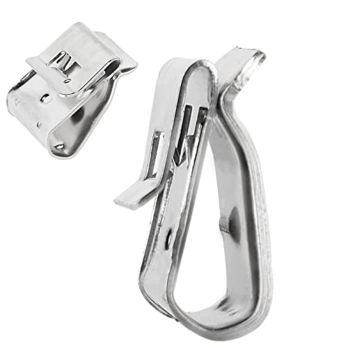 LALAGO 50 Stück Kabelclips,Edelstahl Kabelklemmen,Kabel Clips Anhängerrahmen Drahtklemmen,Kabelbefestigung Kabelhalter für Kabel Management Solarpanel LALAGO 50 Stück Kabelclips,Edelstahl Kabelklemmen,Kabel Clips Anhängerrahmen Drahtklemmen,Kabelbefestigung Kabelhalter für Kabel Management Solarpanel von lalago