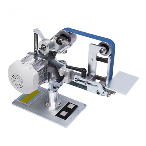 Bandschleifmaschine 550W Elektrisch Bandschleifer Bausatz Messerschleifer Band-Tellerschleifer DIY Schleifwerkzeug Stufenlose Geschwindigkeitsregelung Schleifgerät Bandschleifmaschine 550W Elektrisch Bandschleifer Bausatz Messerschleifer Band-Tellerschleifer DIY Schleifwerkzeug Stufenlose Geschwindigkeitsregelung Schleifgerät von lalaleny