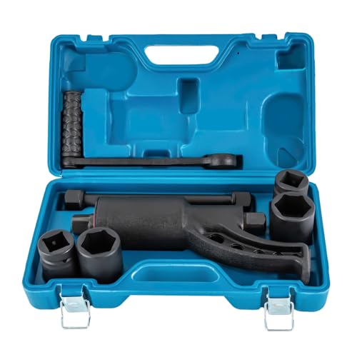 lalaleny Drehmomentvervielfältiger 4800Nm 1:64 Drehmomentverstärker Radschlüssel Set Drehmomentschlüssel mit 21, 33, 38, 41mm Stecknüssen lalaleny Drehmomentvervielfältiger 4800Nm 1:64 Drehmomentverstärker Radschlüssel Set Drehmomentschlüssel mit 21, 33, 38, 41mm Stecknüssen von lalaleny