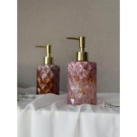 Seifenspender Epoxidharz | Resin Badezimmerdeko von lalovelymakramee