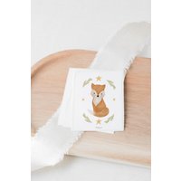 Aufkleber Grabkerze Fuchs Ohne Spruch| Erinnerung Für Sternenkind Sticker von lalunechildd