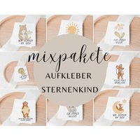 Aufkleber Grabkerzen Mixpaket Sternenkind | Grablicht Friedhof Zufallsmotive Aufkleber Grabkerzen Mixpaket Sternenkind | Grablicht Friedhof Zufallsmotive von lalunechildd