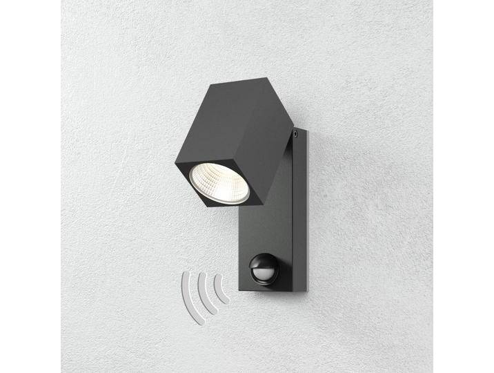 ACB ILUMINACIÓN Cala - LED-Außenstrahler mit Bewegungssensor - Schwarz - Modern - Metall von lampenwelt.de