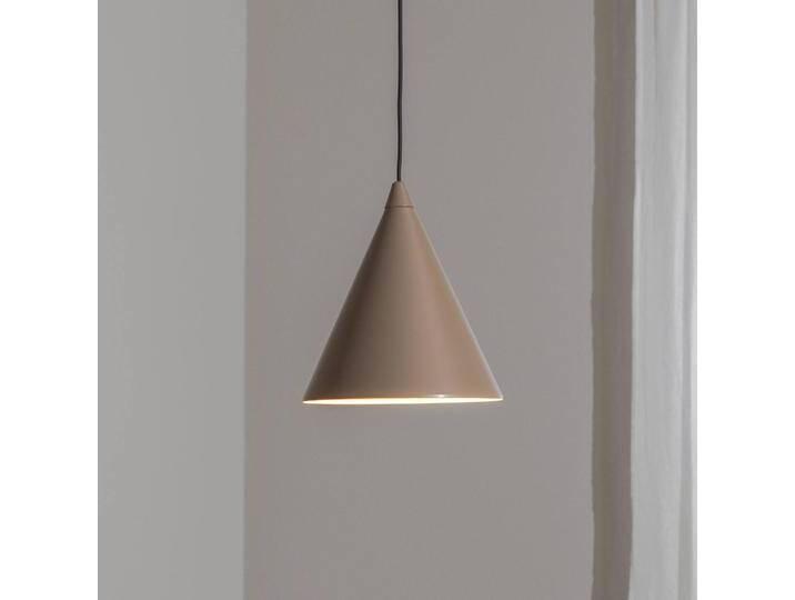 Hängelampe Form ALDEX, dimmbar, creme / amber, für Wohn- / Esszimmer, Metall, Pendelleuchte von lampenwelt.de