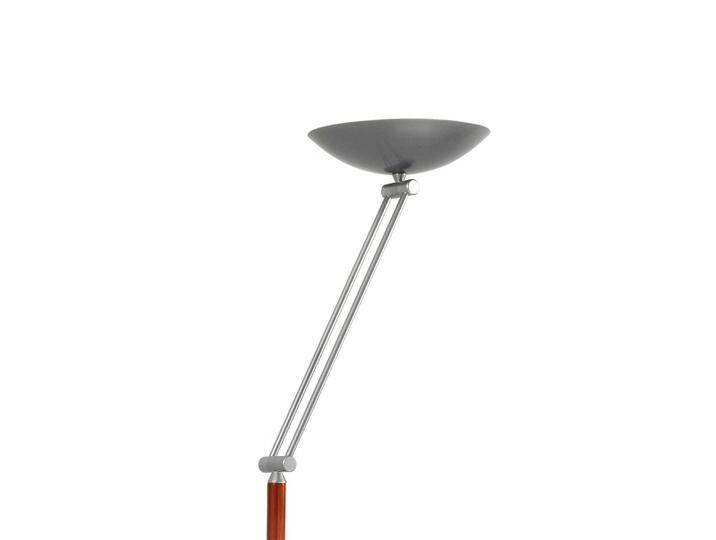 Aluminor LED Deckenfluter Lib V, dimmbar, Holz dunkel, für Wohn- / Esszimmer, Metall, Modern, LED Stehlampe von lampenwelt.de
