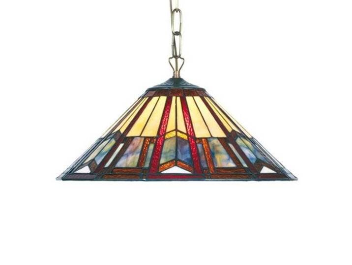 Artistar Tiffany Hängelampe LILLIE, dimmbar, Multicolour, für Wohn- / Esszimmer, Glas, Tiffany, Pendelleuchte Artistar Tiffany Hängelampe LILLIE, dimmbar, Multicolour, für Wohn- / Esszimmer, Glas, Tiffany, Pendelleuchte von lampenwelt.de