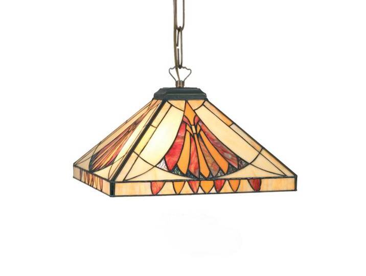 Artistar Tiffany Hängelampe AMALIA, dimmbar, Multicolour, für Wohn- / Esszimmer, Glas, Tiffany, Pendelleuchte Artistar Tiffany Hängelampe AMALIA, dimmbar, Multicolour, für Wohn- / Esszimmer, Glas, Tiffany, Pendelleuchte von lampenwelt.de