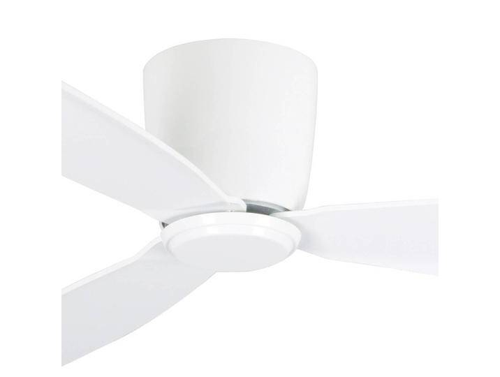 Beacon Lighting Deckenventilator Airfusion Radar weiß Ø 132 cm leise, weiß / opal, für Wohn- / Esszimmer, Holz, Modern von lampenwelt.de