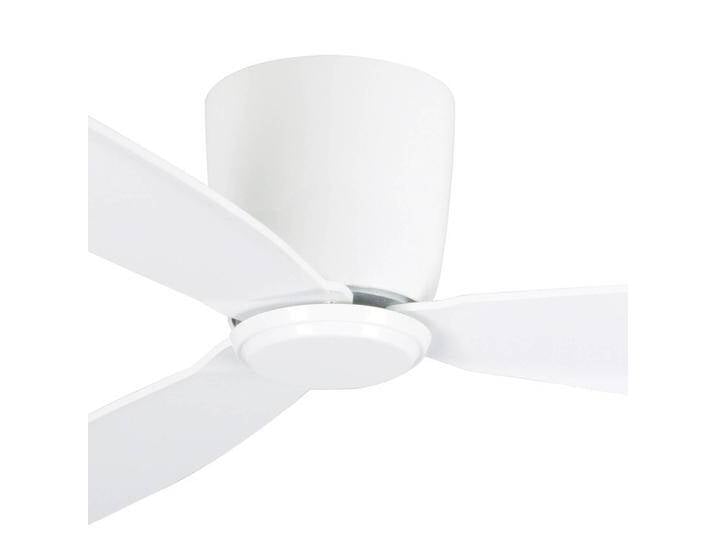 Beacon Lighting Deckenventilator Airfusion Radar weiß Ø 132 cm leise, weiß / opal, für Wohn- / Esszimmer, Holz, Modern von lampenwelt.de