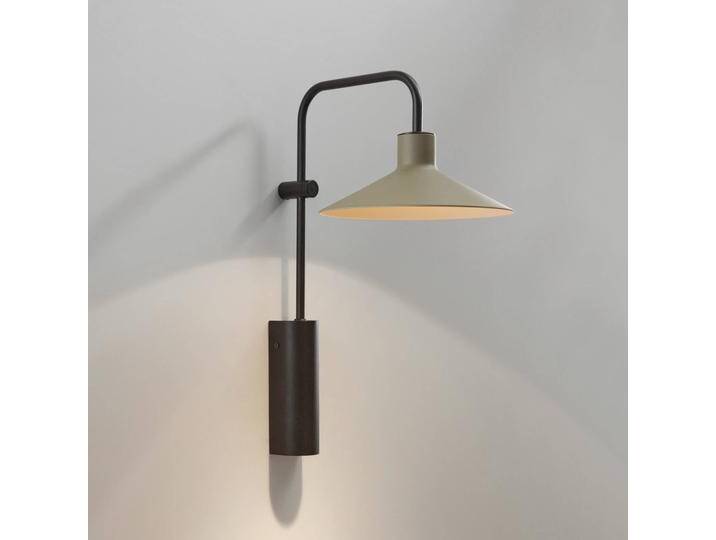 Bover Design Wandlampe Platet A02, schwarz, für Wohn- / Esszimmer, Aluminium, Design, Wandleuchte, Wandlampe Innen von lampenwelt.de
