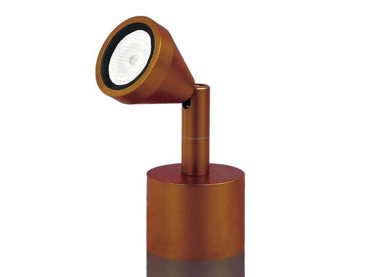 Busch LED Tischlampe MINI, bronze / altmessing, für Wohn- / Esszimmer, Metall, Modern, LED Tischlampe von lampenwelt.de
