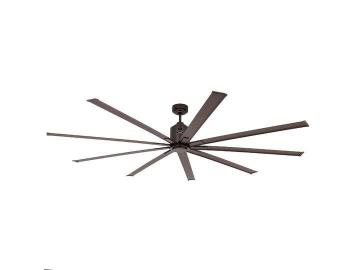 CasaFan Deckenventilator Big Smooth Eco 220 cm bronze, bronze / altmessing, für Wohn- / Esszimmer, Aluminium, Modern von lampenwelt.de