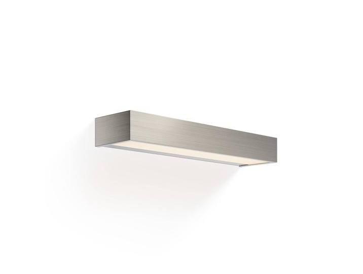 Decor Walther Wandlampe Box 40 N, dimmbar, alu / grau / zink, für Wohn- / Esszimmer, Messing, Modern, LED Wandleuchte, Wandlampe Innen von lampenwelt.de