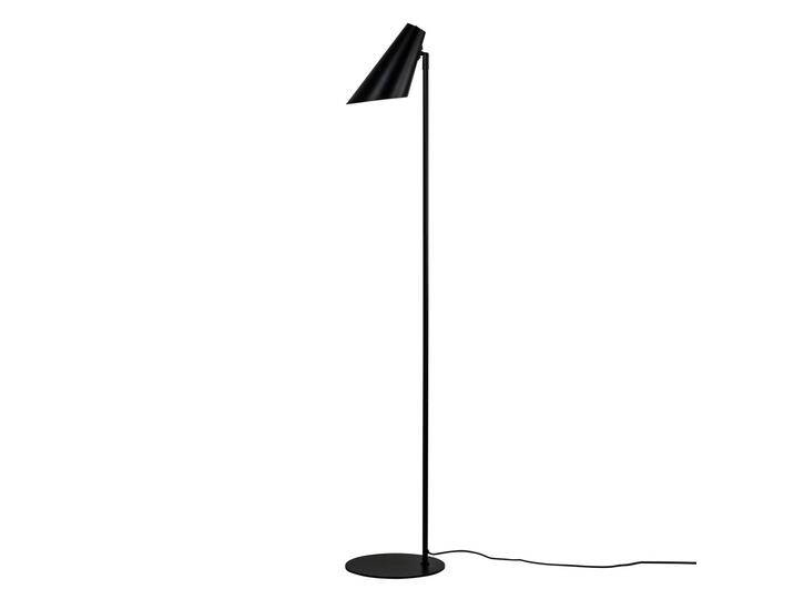Dyberg Larsen Stehlampe Cale, schwarz, für Wohn- / Esszimmer, Metall, Skandinavisch, Stehlampe von lampenwelt.de