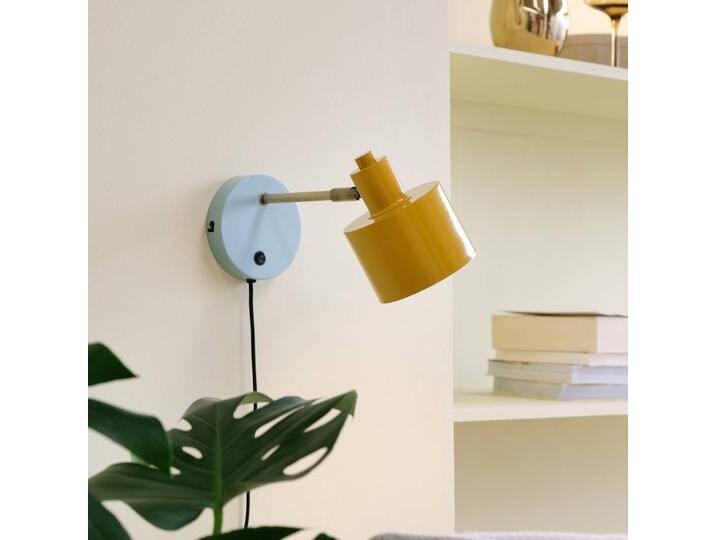 Dyberg Larsen Wandlampe Ocean, blau, für Wohn- / Esszimmer, Metall, Skandinavisch, Wandleuchte, Wandlampe Innen von lampenwelt.de