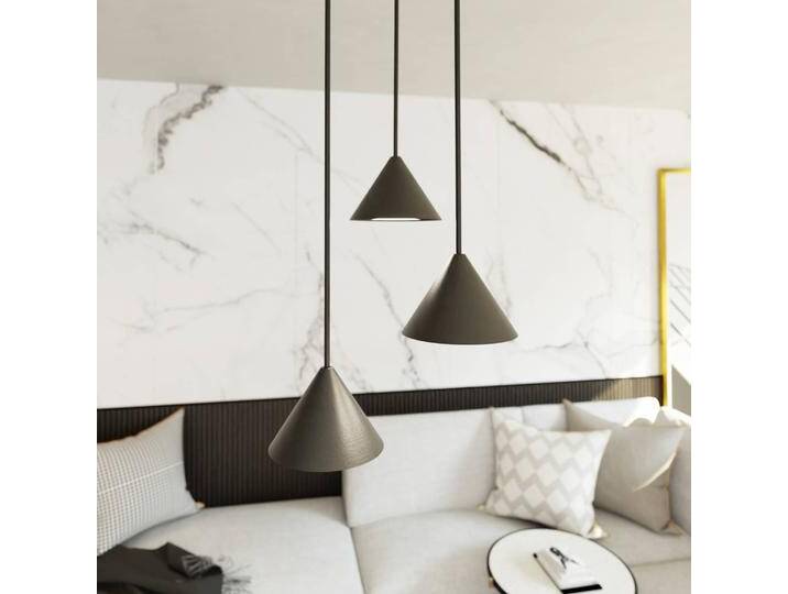 Hängelampe Elit EMIBIG LIGHTING, dimmbar, schwarz, für Wohn- / Esszimmer, Metall, Modern, Pendelleuchte von lampenwelt.de