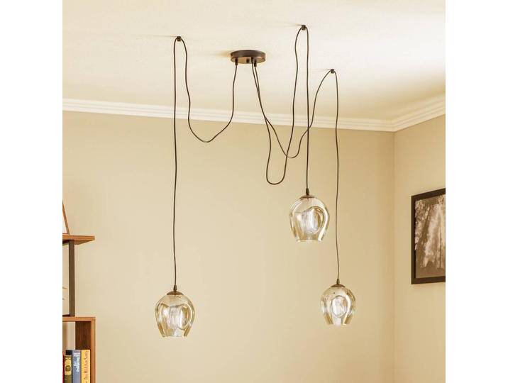 Glas Hängelampe Starla EMIBIG LIGHTING, dimmbar, schwarz, für Wohn- / Esszimmer, Glas, Modern, Pendelleuchte Glas Hängelampe Starla EMIBIG LIGHTING, dimmbar, schwarz, für Wohn- / Esszimmer, Glas, Modern, Pendelleuchte von lampenwelt.de