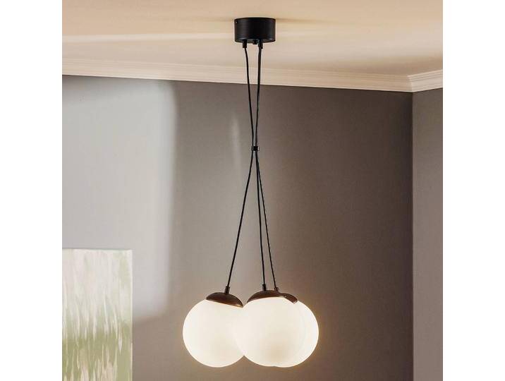 Glas Hängelampe Lima Eko-Light, dimmbar, weiß / opal, für Wohn- / Esszimmer, Glas, Modern, Pendelleuchte Glas Hängelampe Lima Eko-Light, dimmbar, weiß / opal, für Wohn- / Esszimmer, Glas, Modern, Pendelleuchte von lampenwelt.de