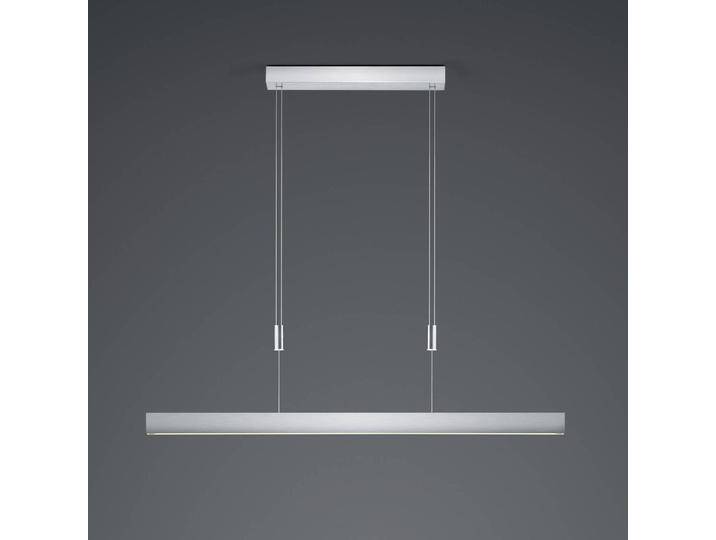 HELL Hängelampe Delta, dimmbar, alu / grau / zink, für Wohn- / Esszimmer, Metall, Modern von lampenwelt.de