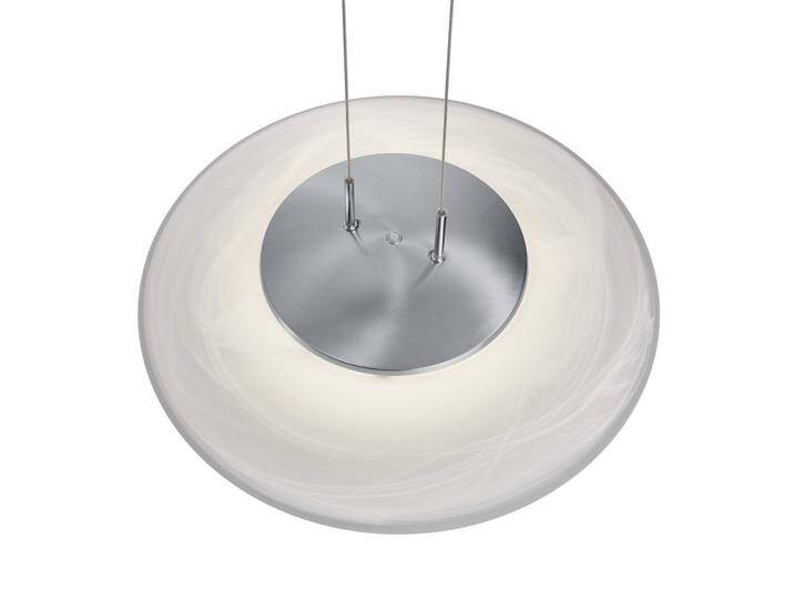 HELL Hängelampe Findus, dimmbar, alu / grau / zink, für Wohn- / Esszimmer, Aluminium, Modern von lampenwelt.de