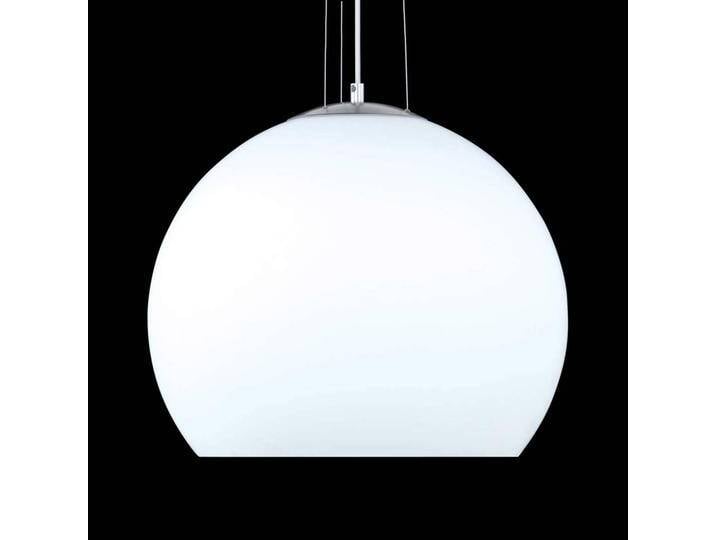 Hufnagel Glas Hängelampe BOLERO, dimmbar, weiß / opal, für Wohn- / Esszimmer, Glas, Modern, Pendelleuchte von lampenwelt.de